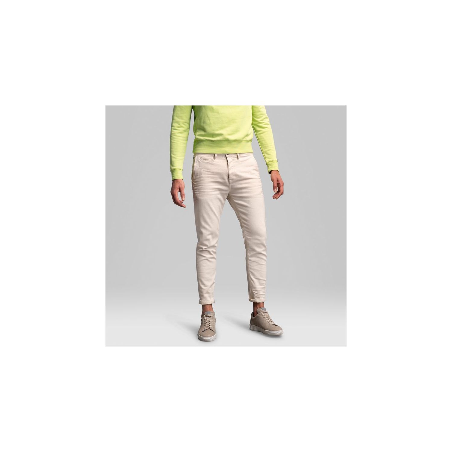 Cast Iron cuda relaxed tapared chino ecru