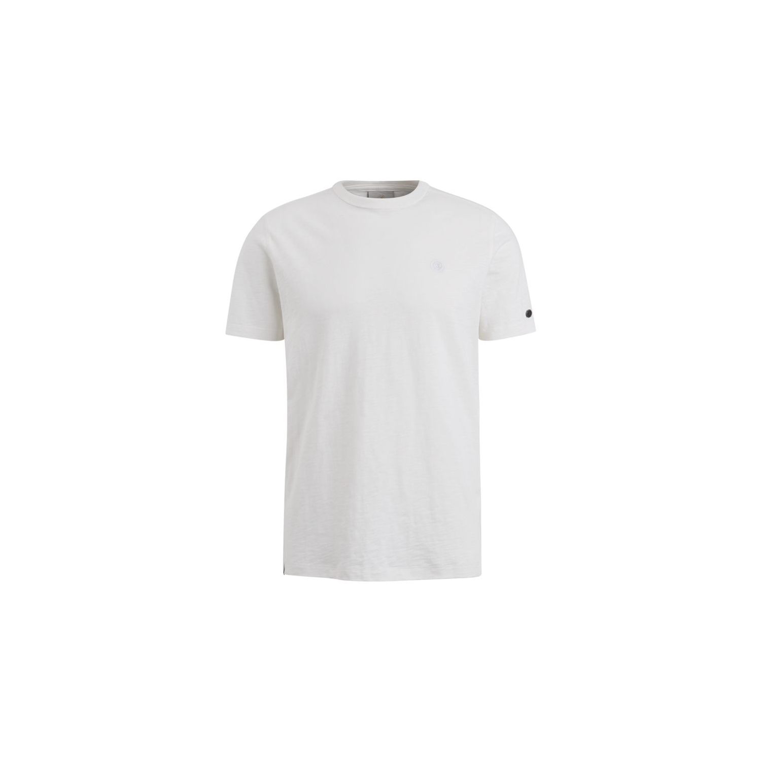 Cast Iron s/s r-neck organic t-shirt snow white