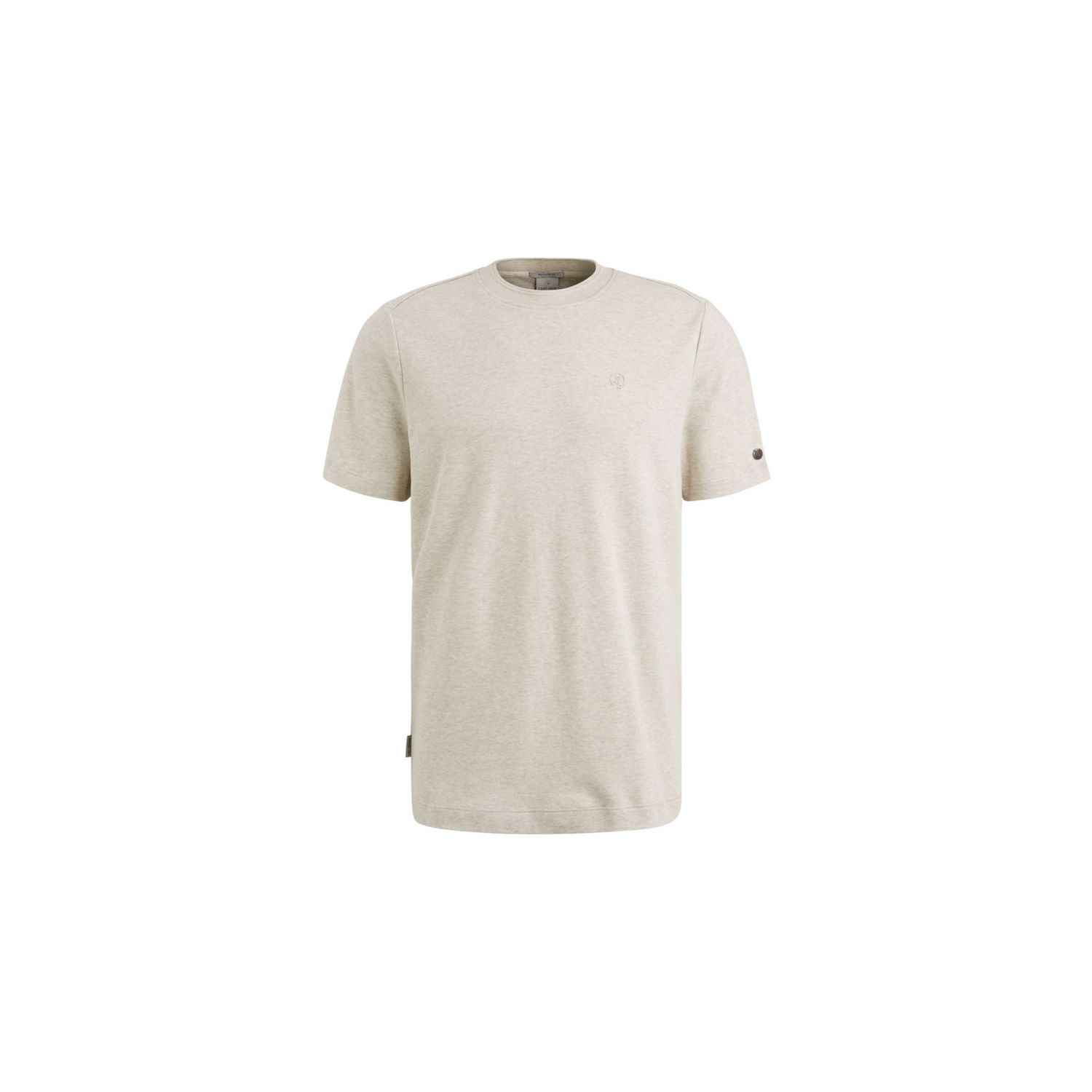 Cast iron r-neck regular fit interlock bone white