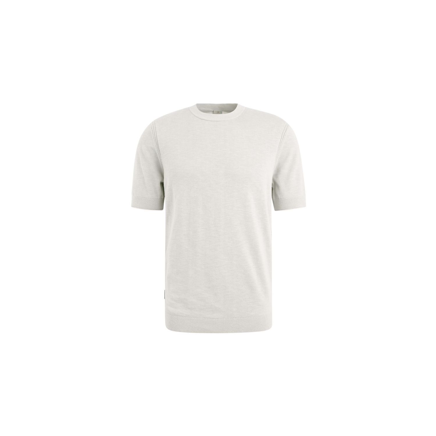 Cast iron crewneck cotton blend snow white