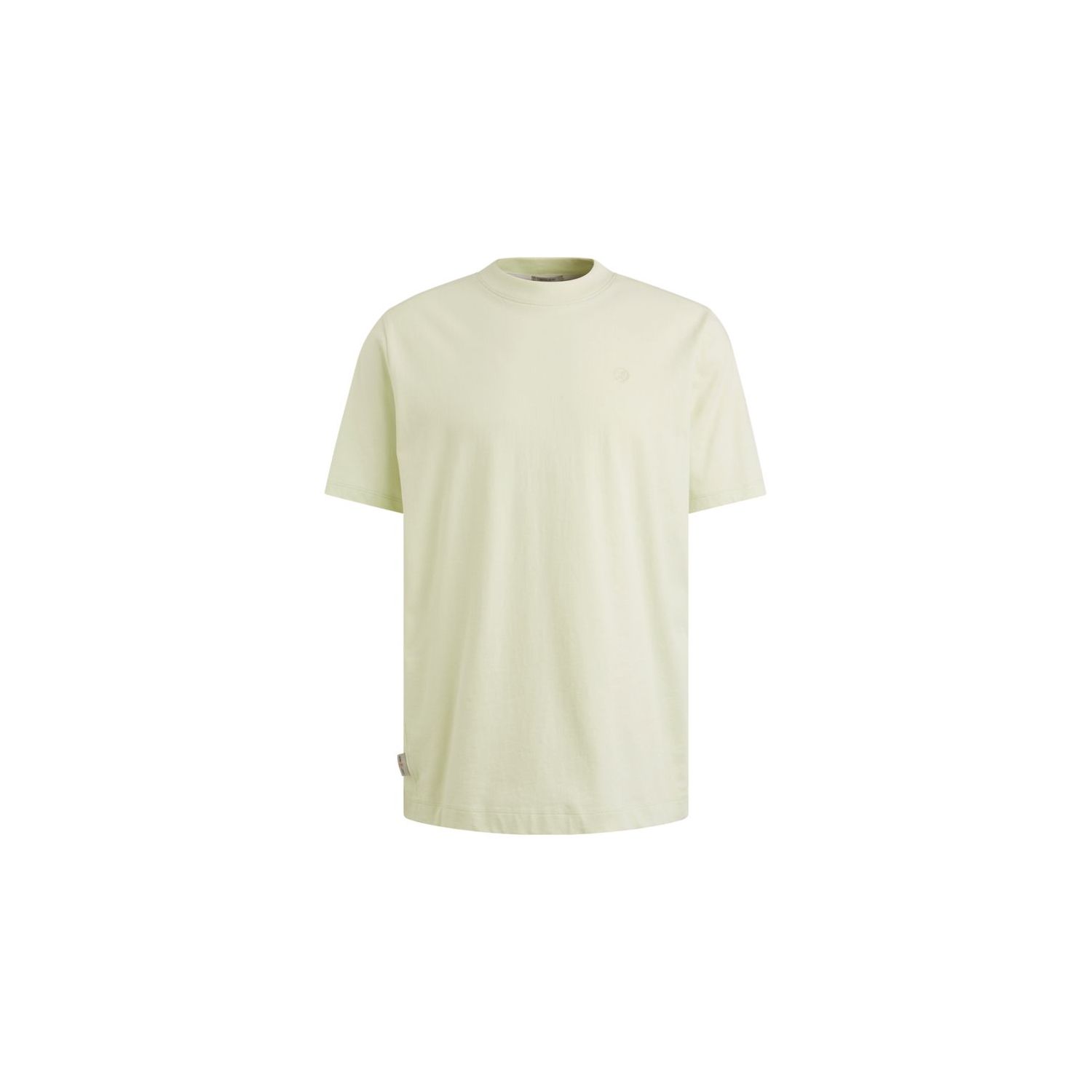 Cast iron ss r-neck rf single jersey meadow mist