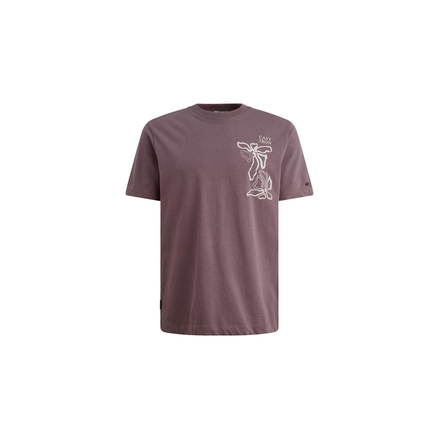 Cast Iron Short sleeve r-neck regular fit si Ephem