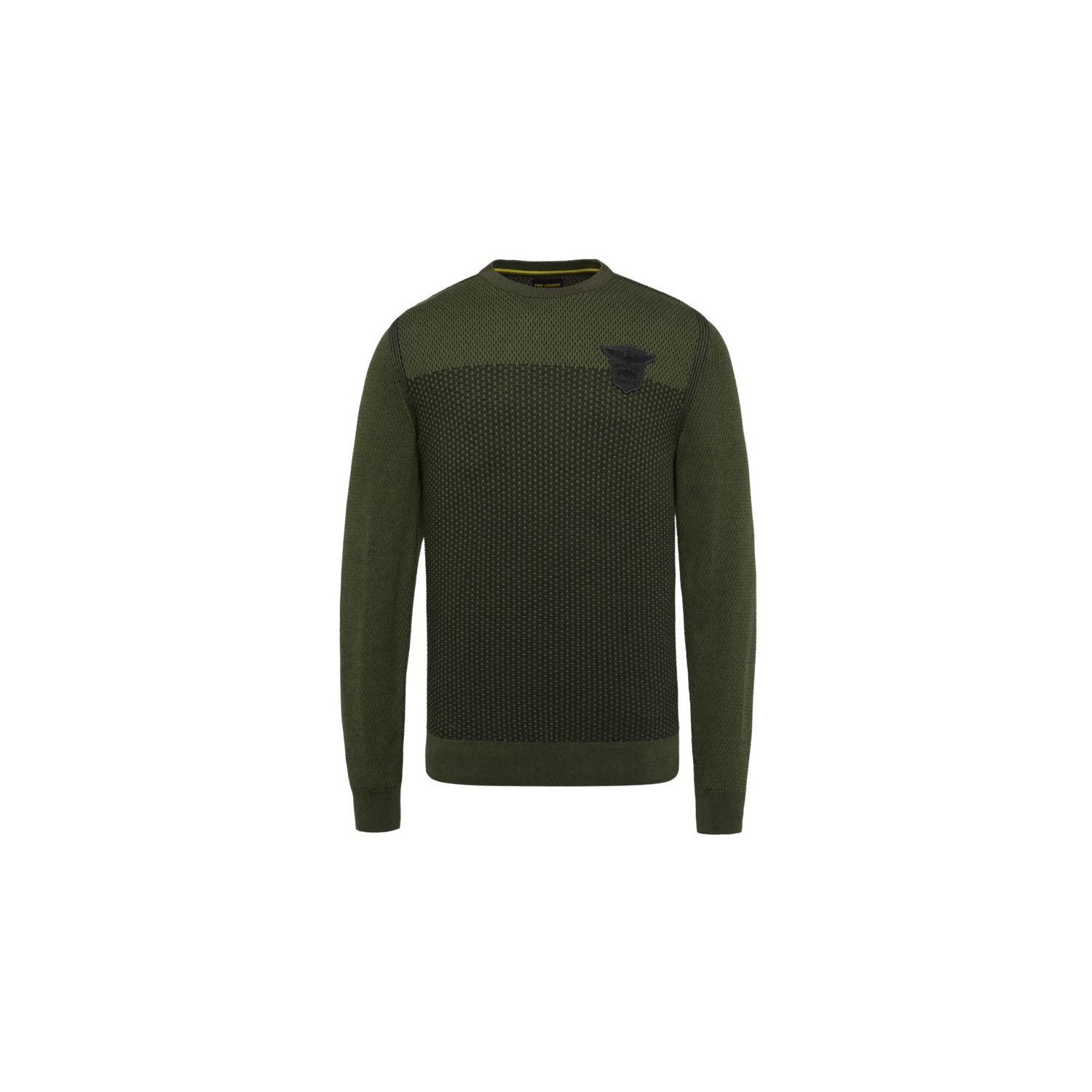 PME Legend r-neck cotton plated olive