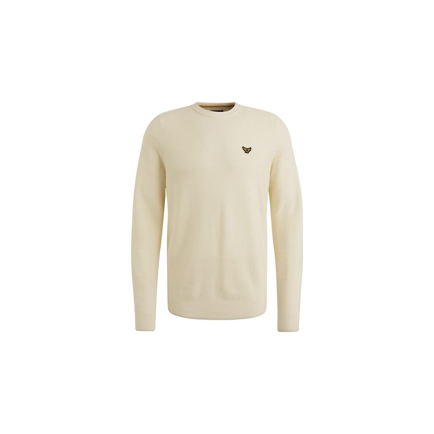 PME-Legend R-neck cotton modal structure Bone Whit