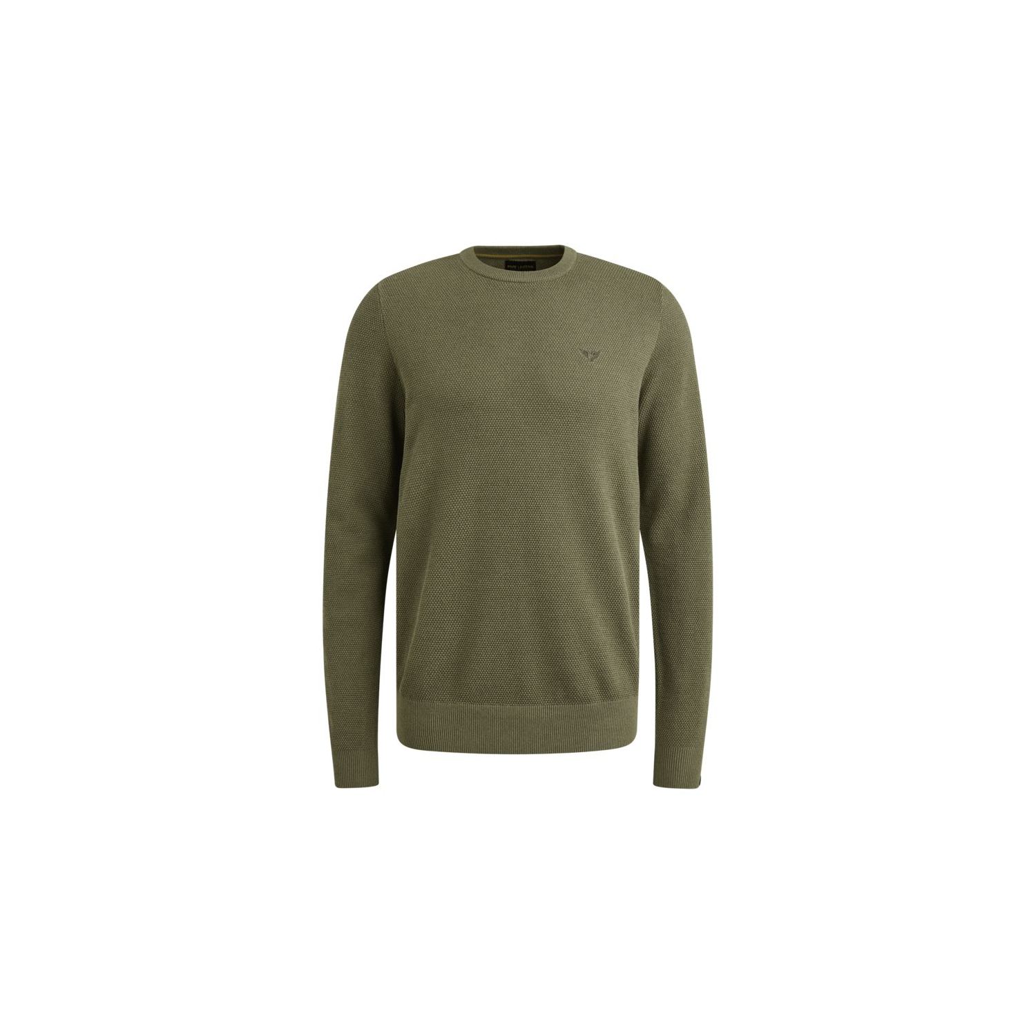 PME-Legend R-neck cotton modal Oil Green