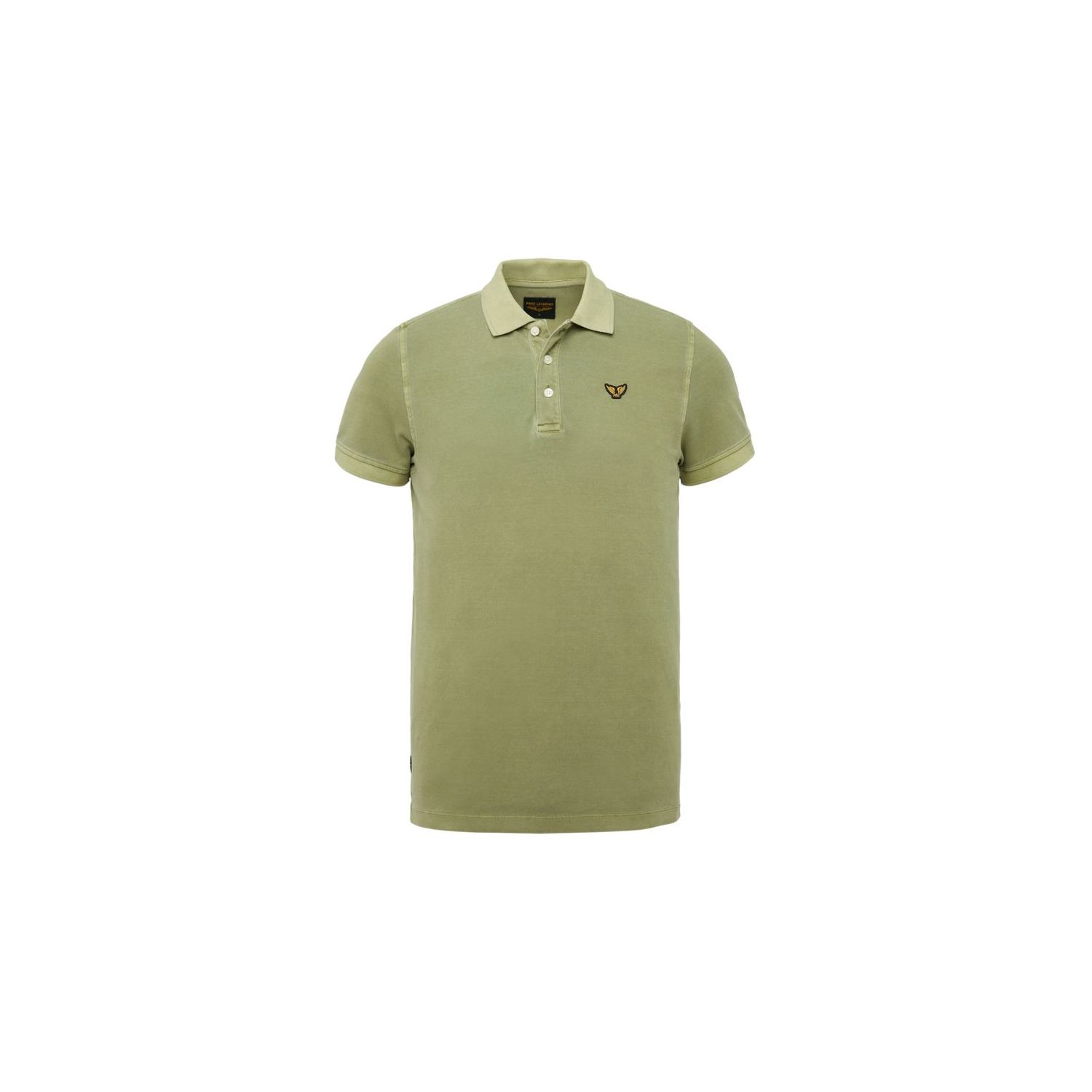 PME Legend polo garment dyed pique sage