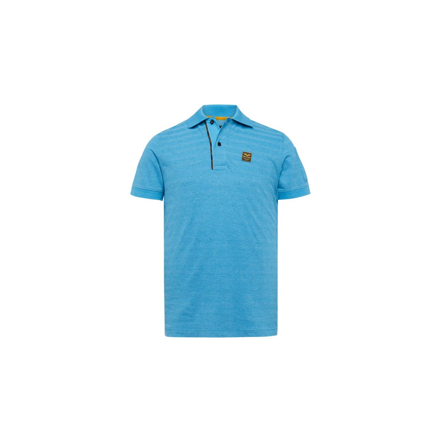 Pme legend s/s polo jacquard pique cendre blue