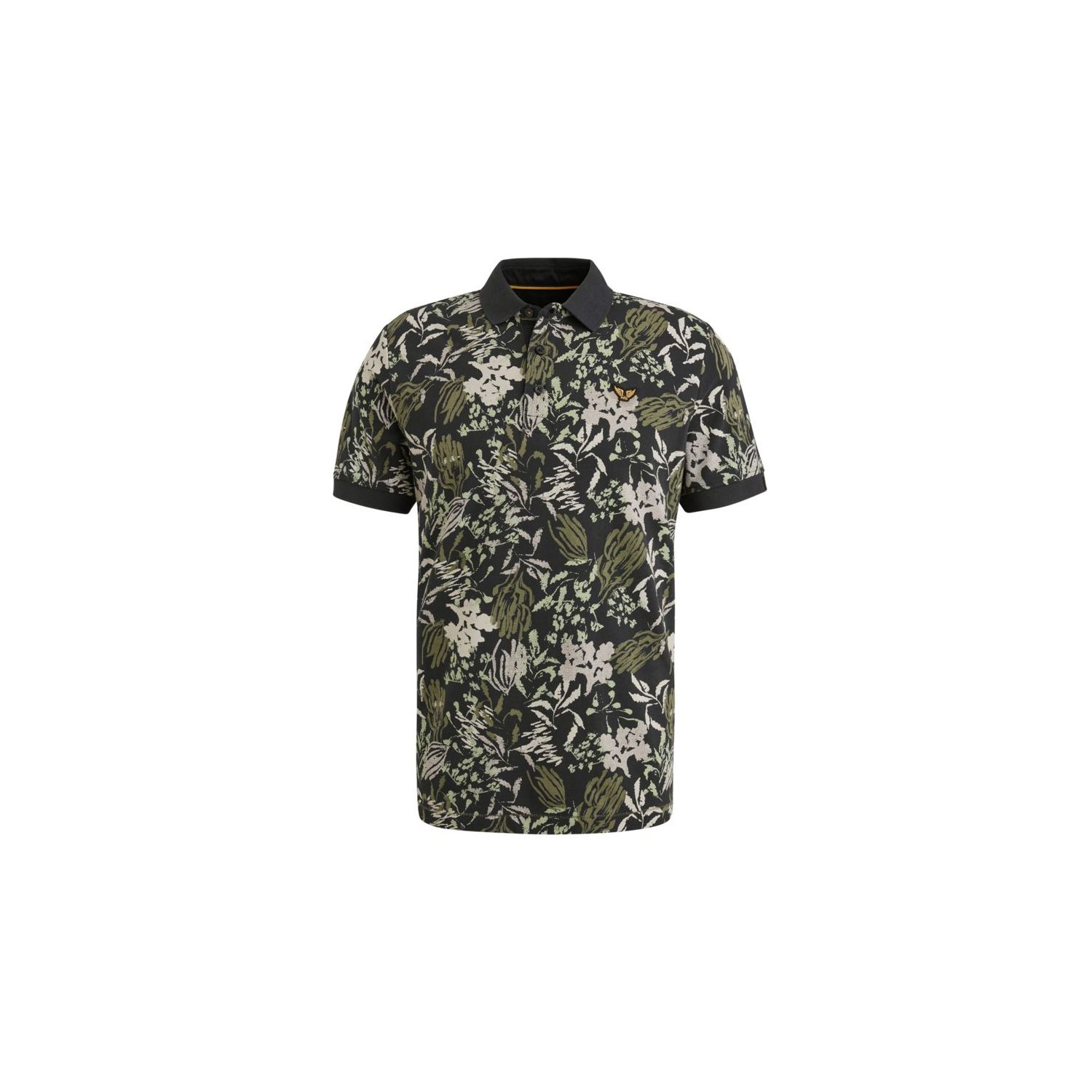 PME legend s/s polo printed fine pique salute