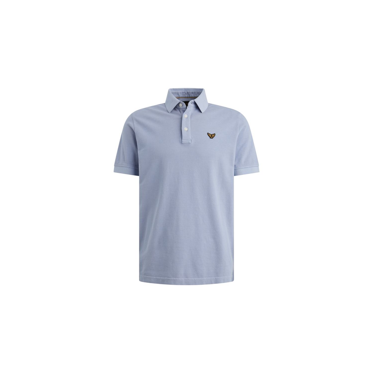 PME-Legend Short sleeve polo pique garment dy Hydr