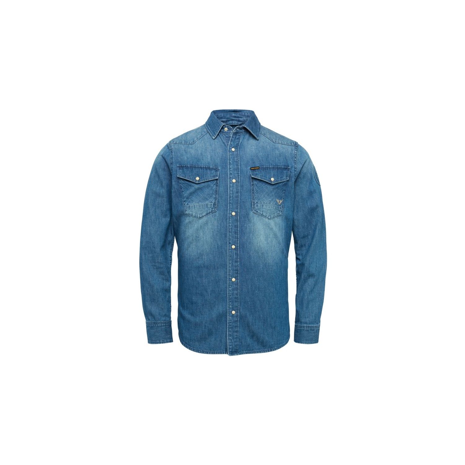 Pme legend l/s shirt summer light blue