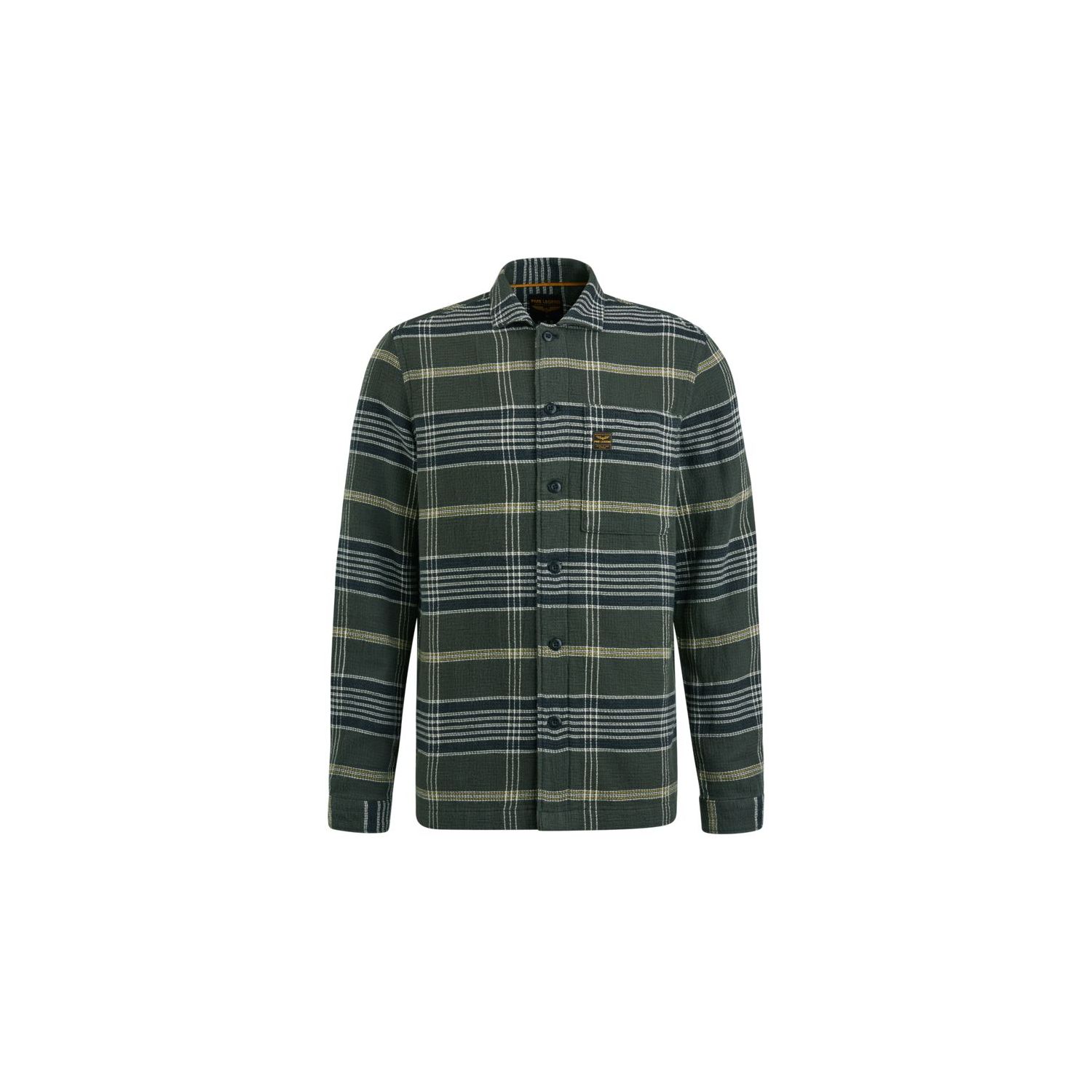 Pme Legend l/s shirt cotton matt weave urban chic