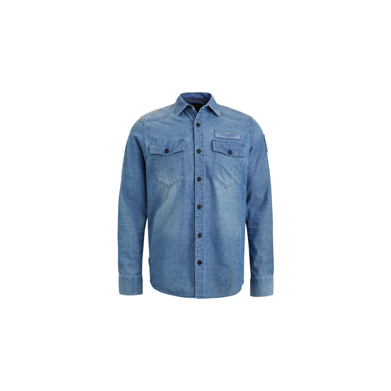 Pme Legend l/s shirt corduroy real indigo