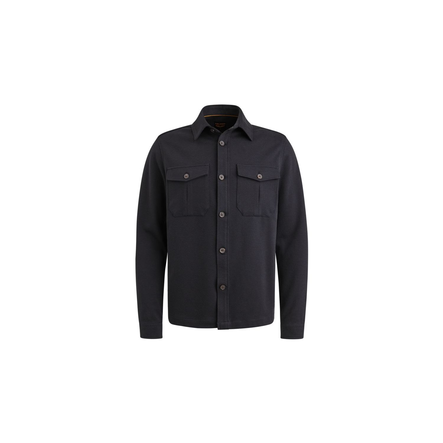 PME-Legend LONG SLEEVE SHIRT Comfort Heavy Tw Blue