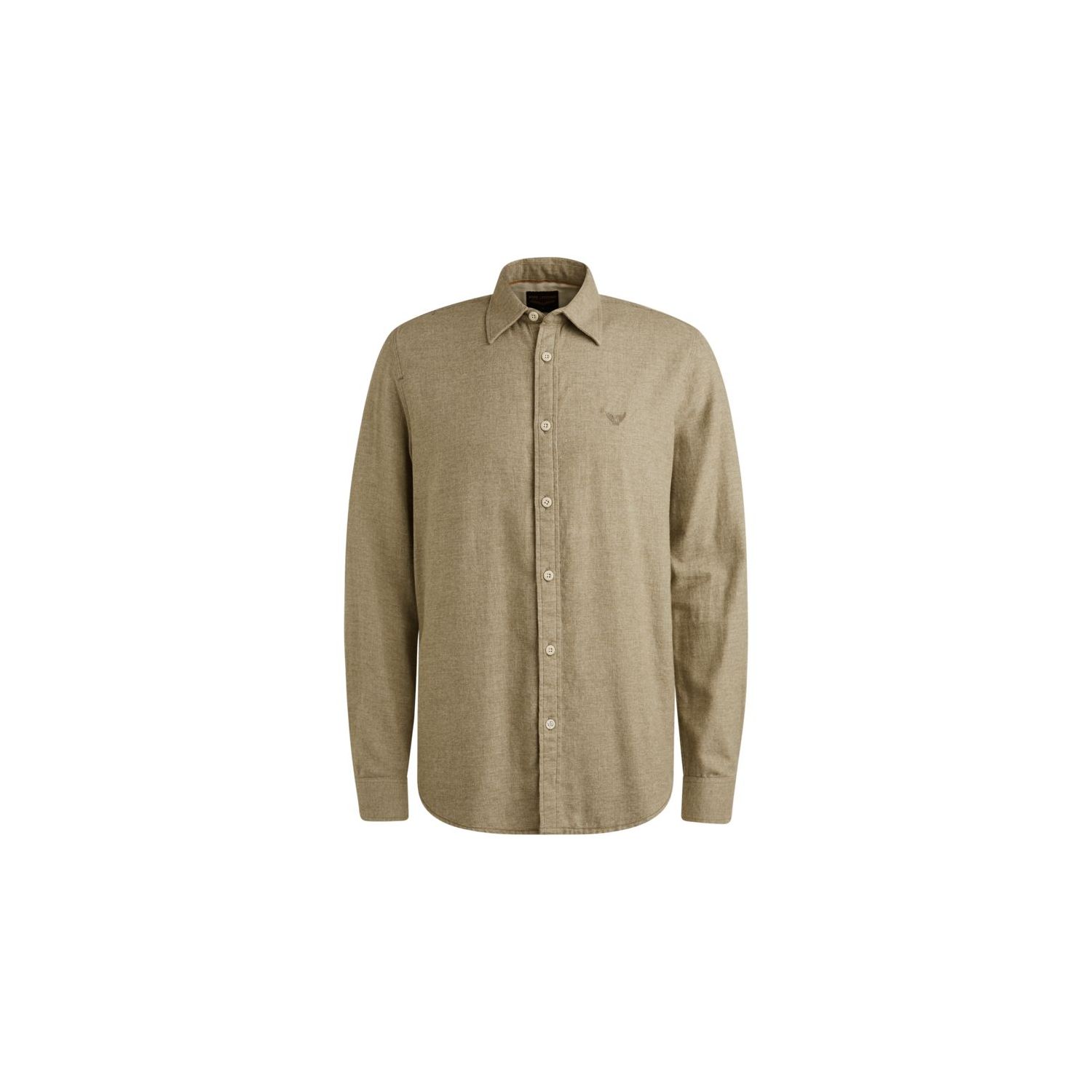 PME-Legend LONG SLEEVE SHIRT YarnDyed Grindle Dusk