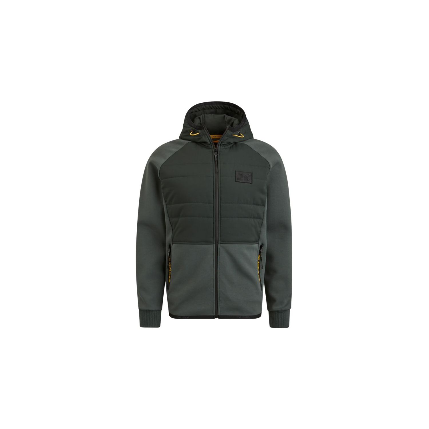 Pme Legend hood jacket padded nylon mix ubran chic