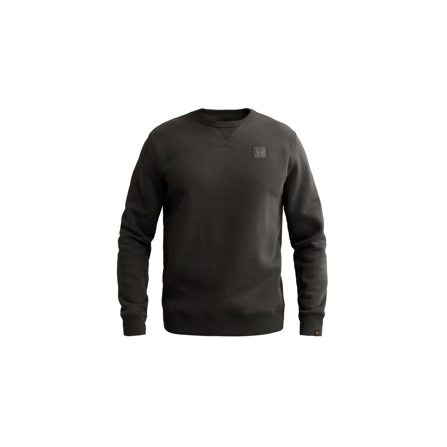 PME-Legend Crewneck soft fleece sweat Obsidian