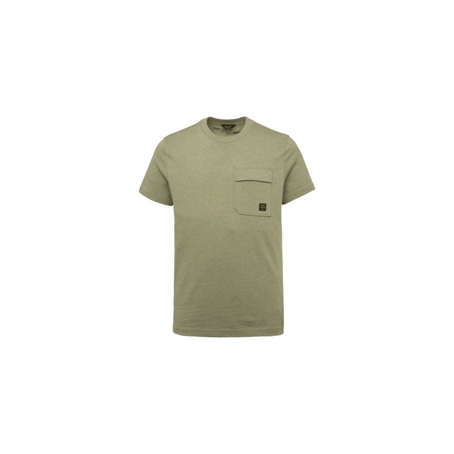 PME Legend t shirt r-neck open end jersey olive