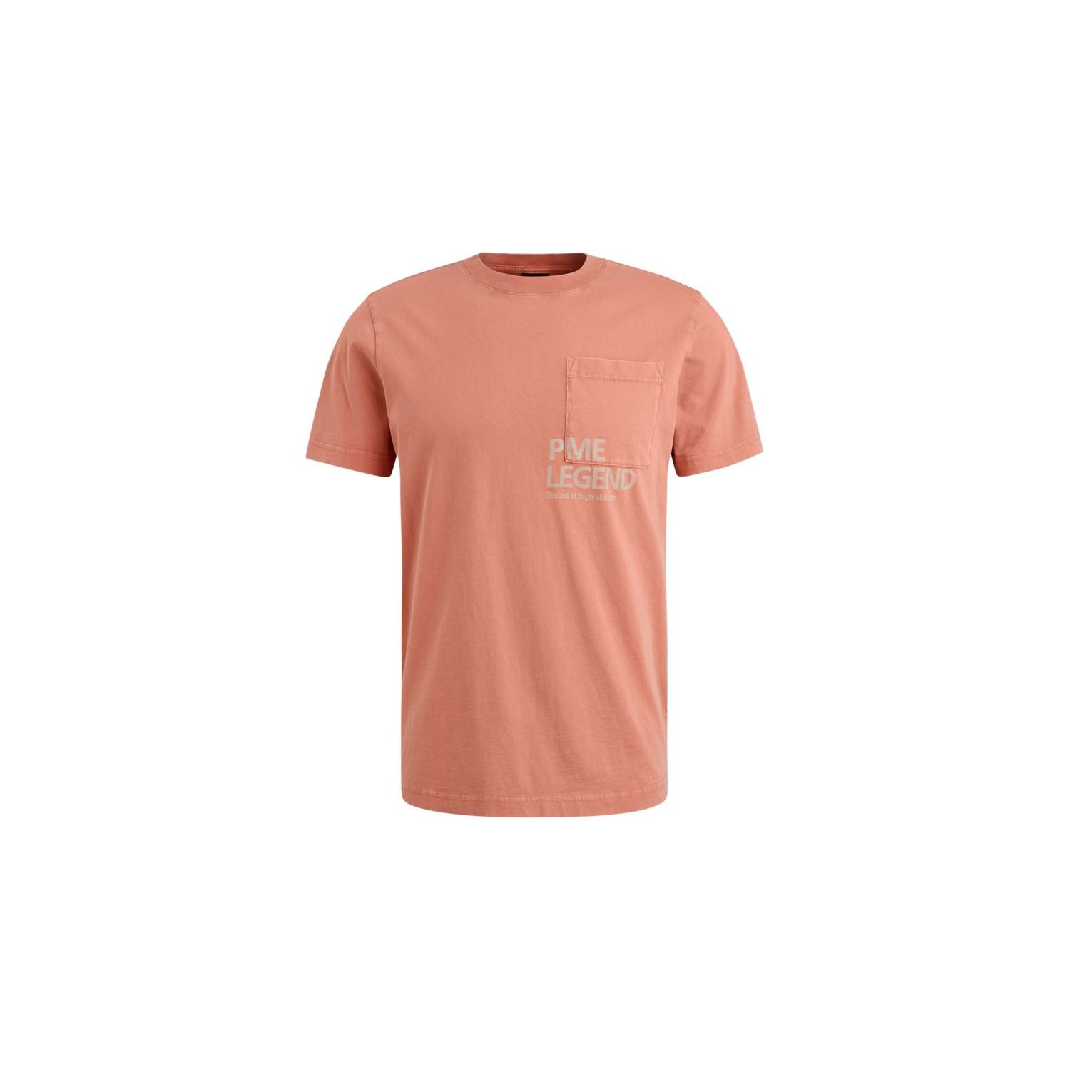 PME legend s/s r-neck single jersey gd porcel rose