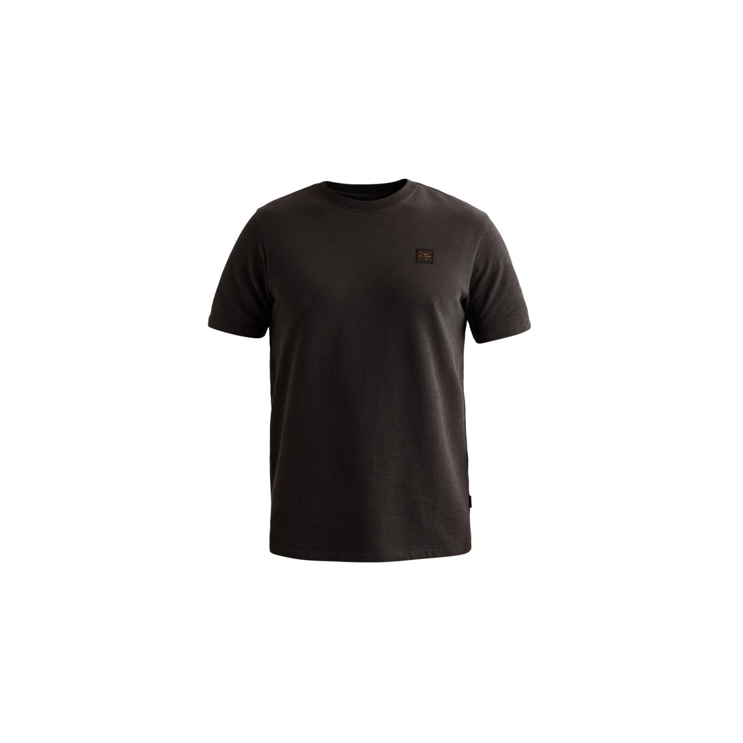 PME-Legend Short sleeve r-neck light slub ter Obsi