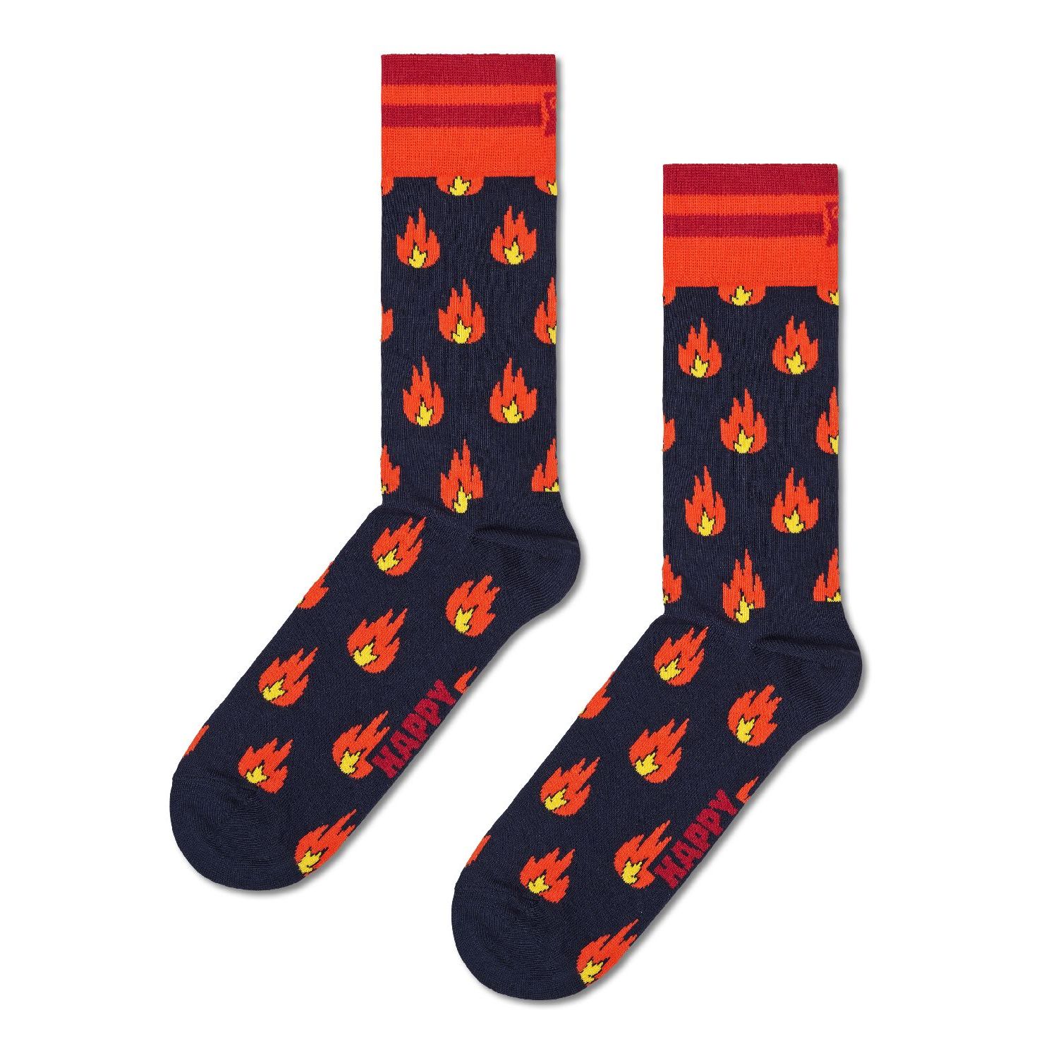 Happy Socks Flames Sock