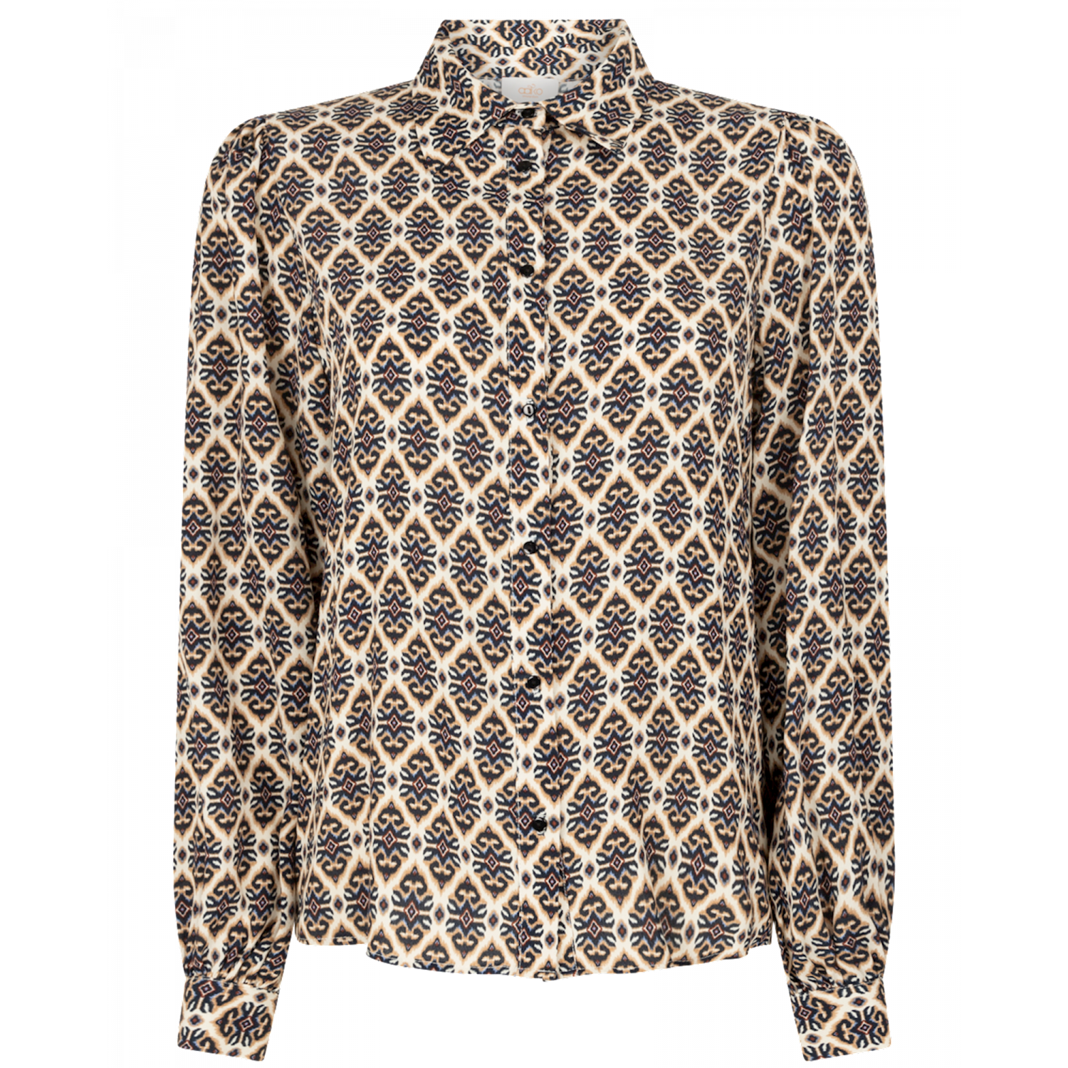 Aaiko pillar scratched blouse cream