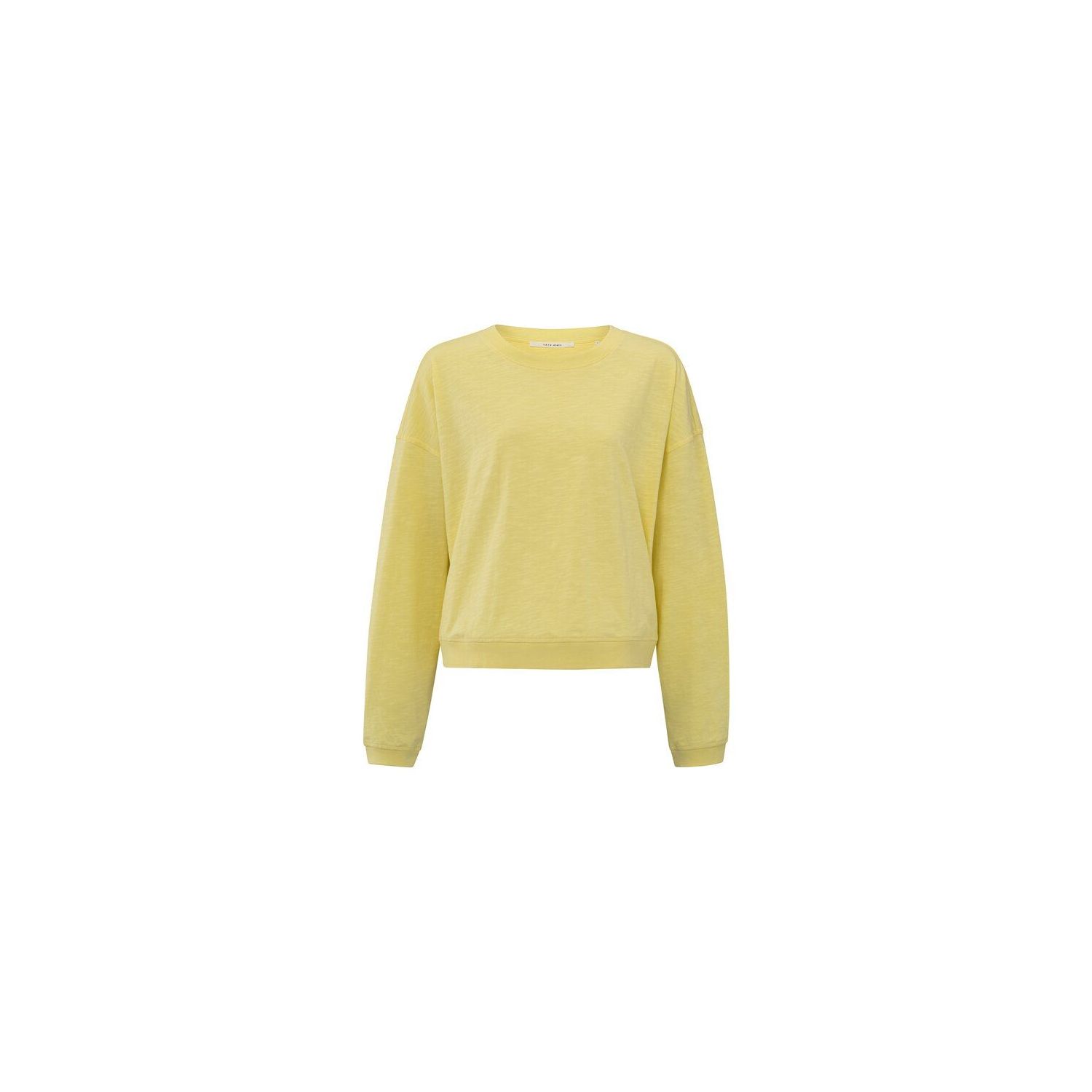 YAYA Oversized sweatshirt lemon grass yellow