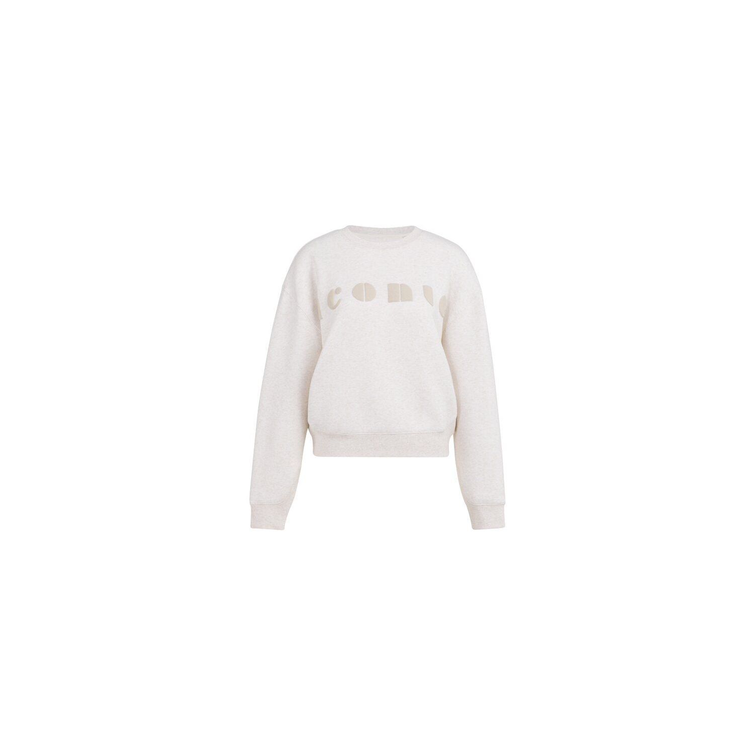 YAYA Sweater met artwork kit beige dessin