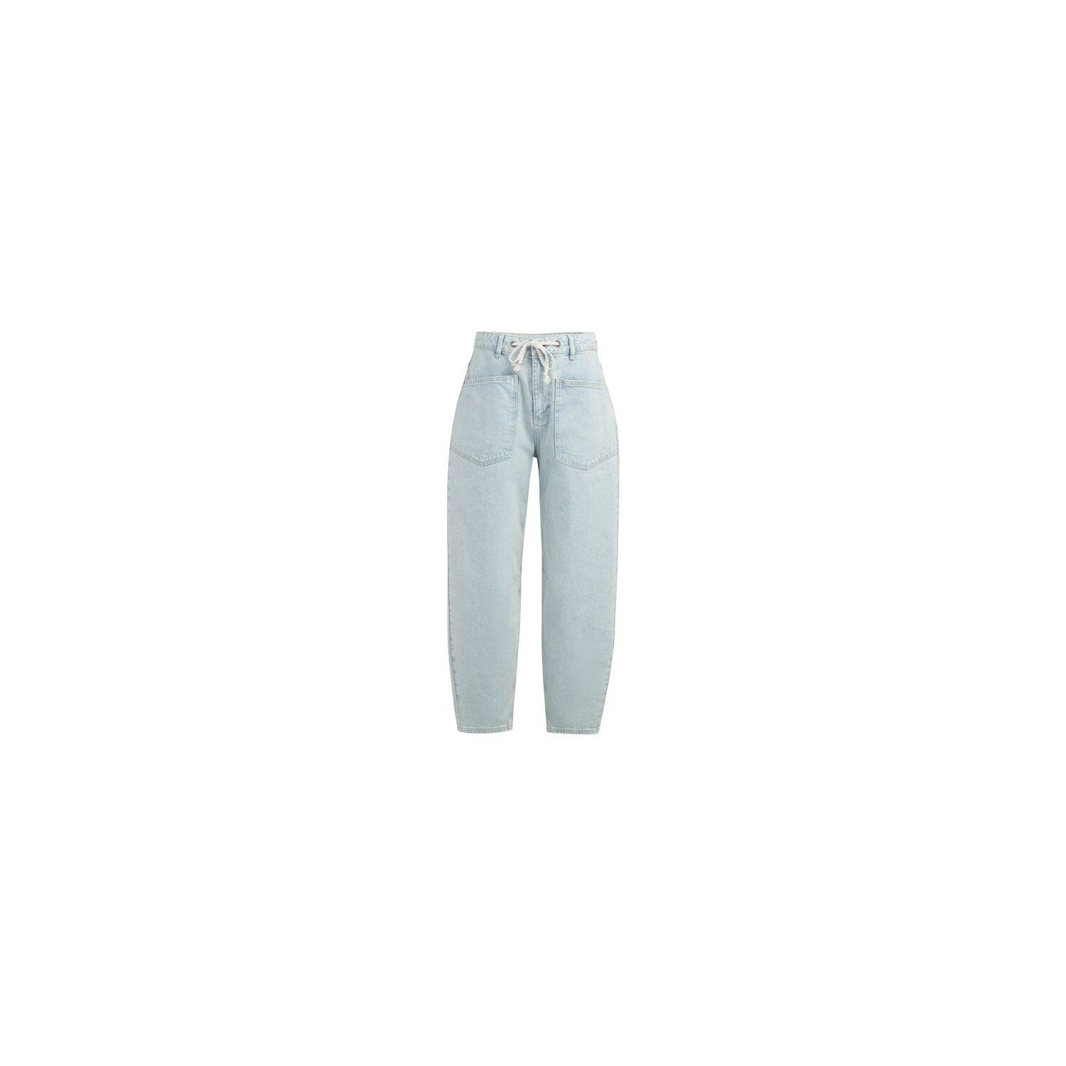YAYA Colored worker denim w. cord light denim