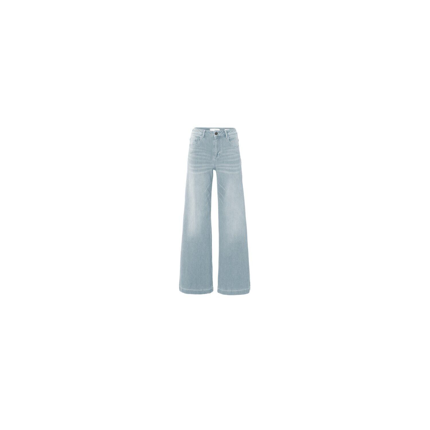 YAYA Jeans met extra wijde pijpen light blue denim
