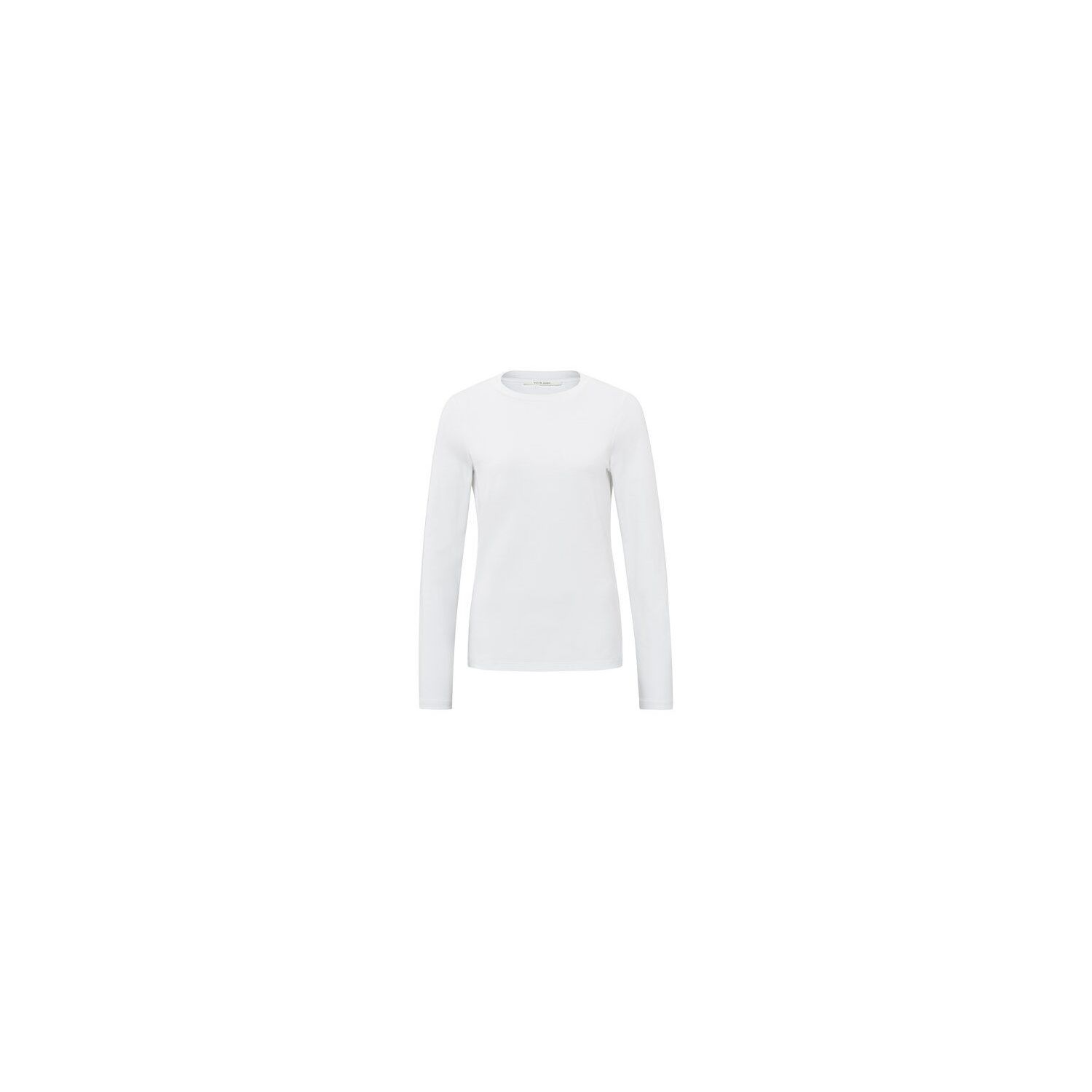 YAYA T-shirt with long sleeves pure white