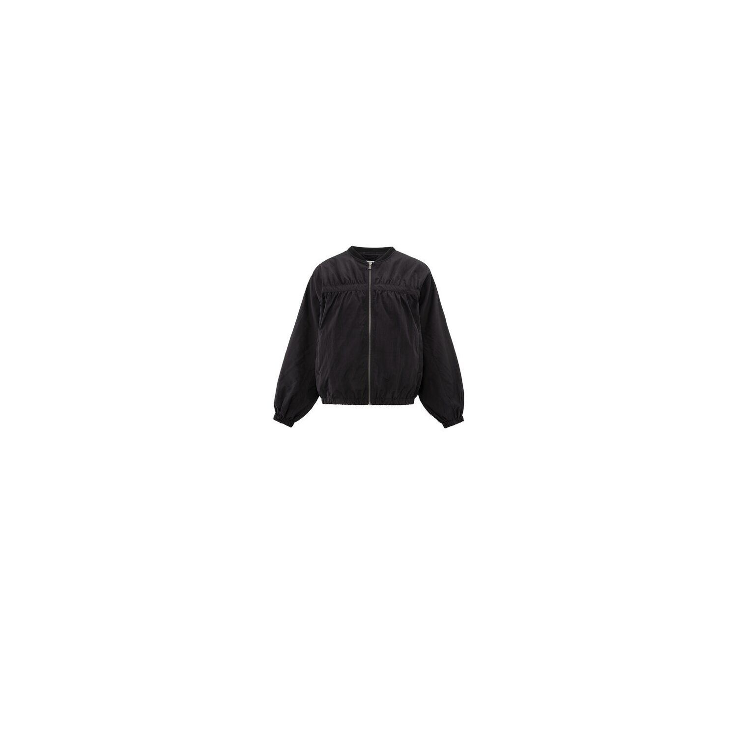YAYA Cropped bomber jacket phantom