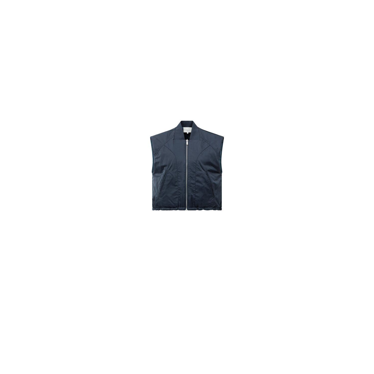 YAYA Omkeerbare bodywarmer inkwell blue