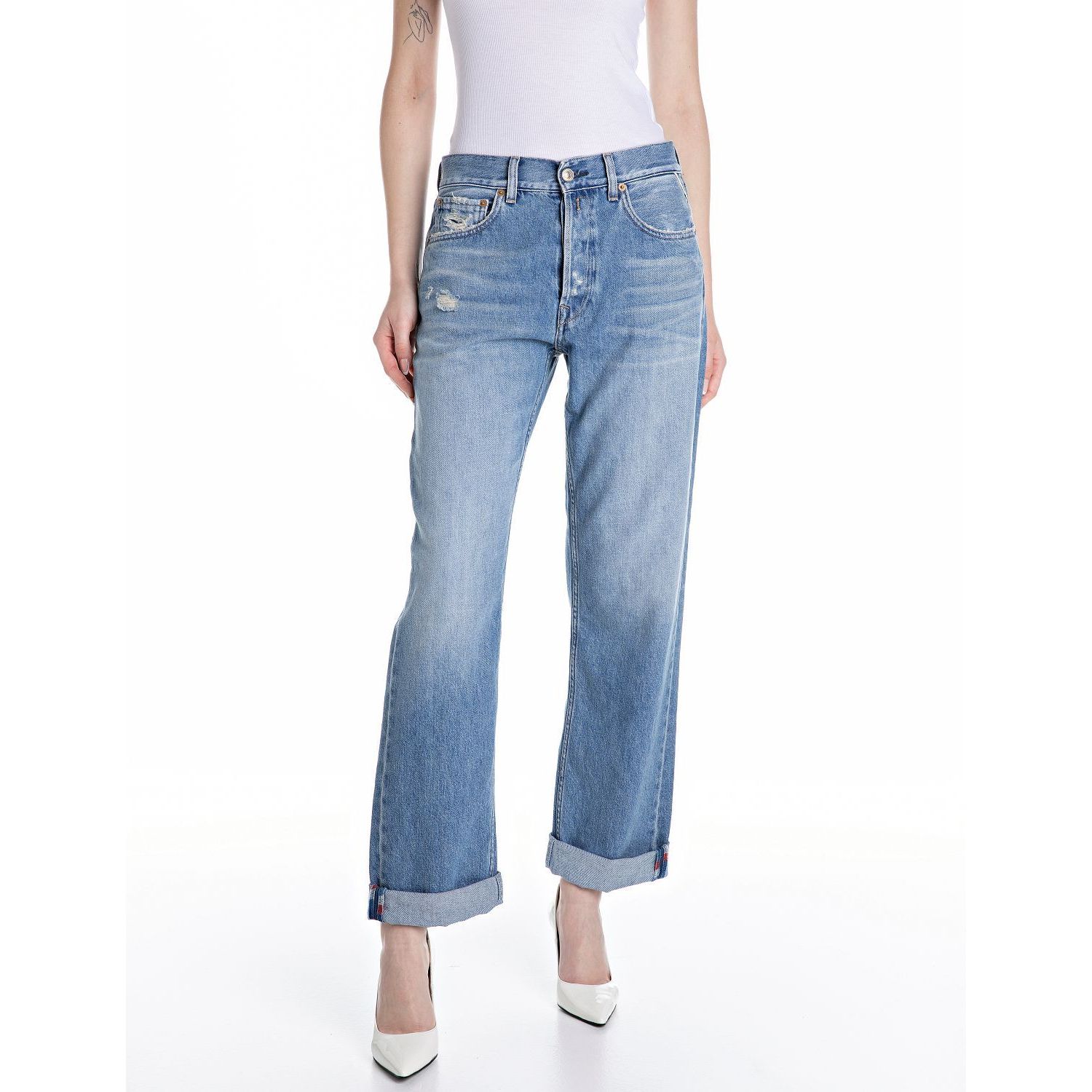 Replay aurby jeans light blue denim