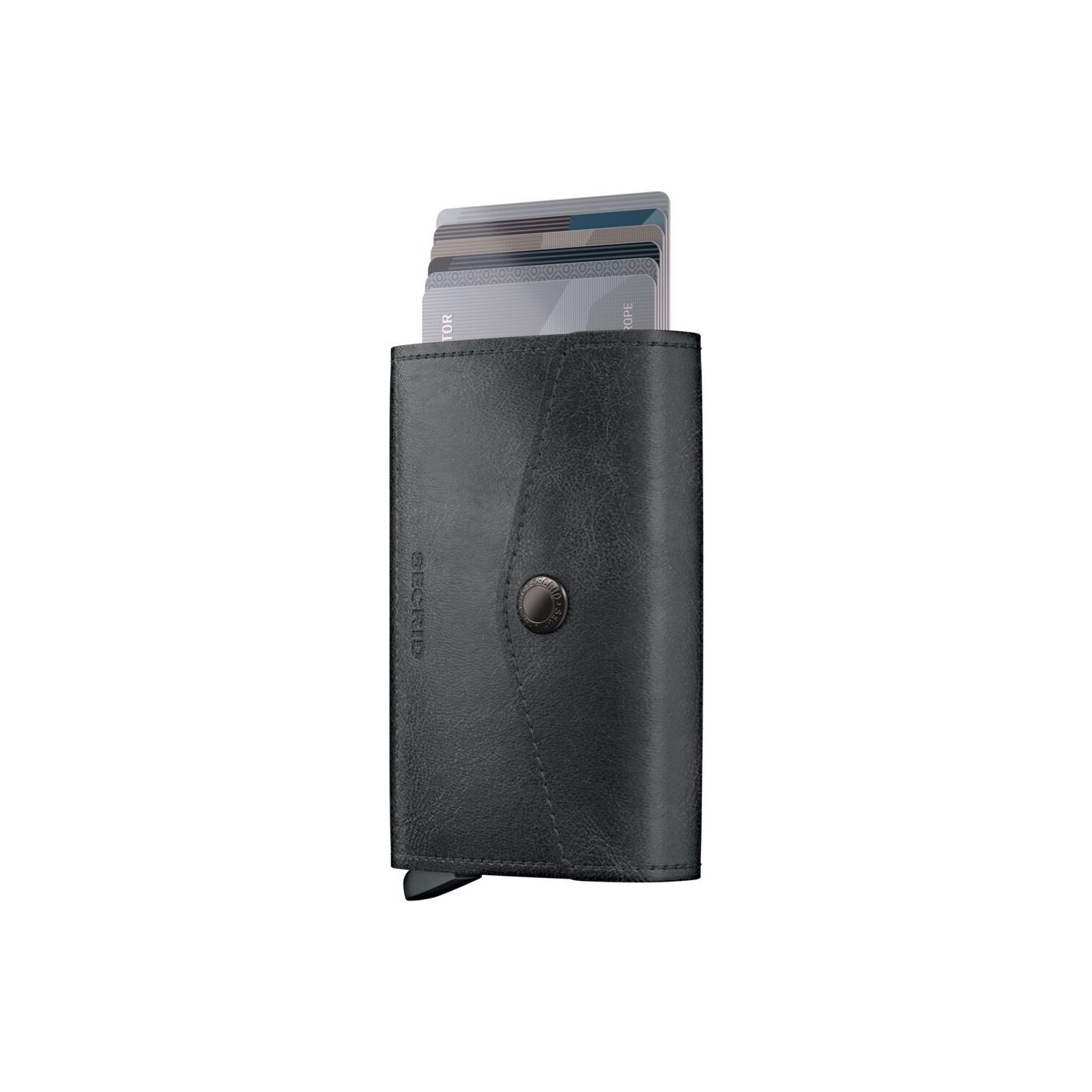 Secrid wallet envelope vintage black