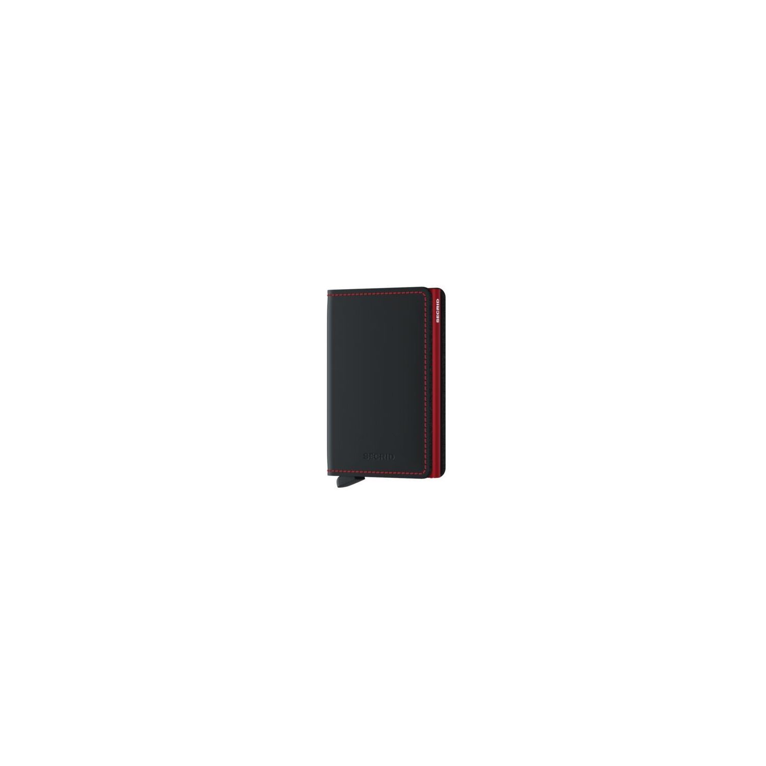 Secrid miniwallet matte black & red