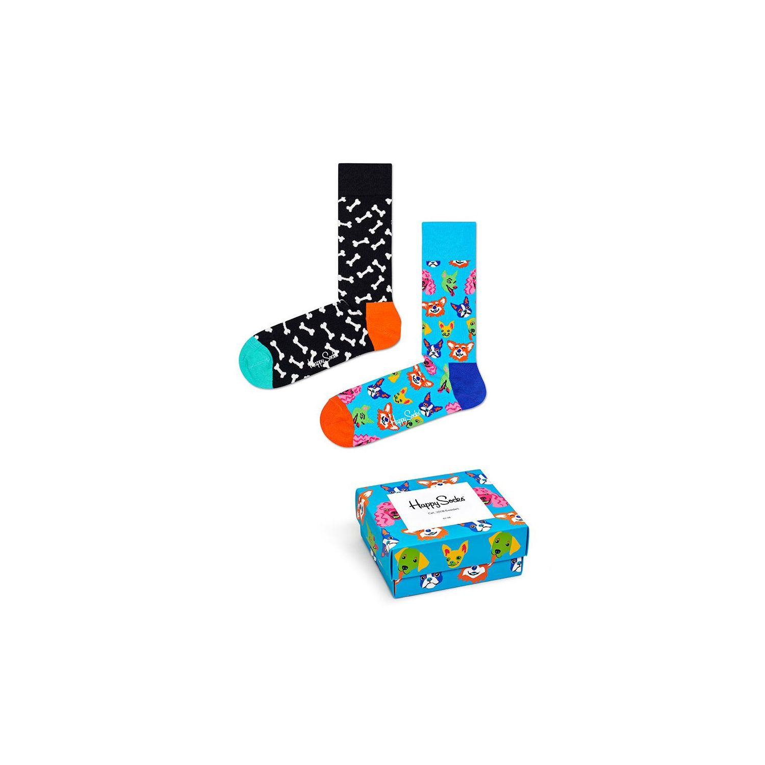 Happy Socks Dog Giftbox 36-40