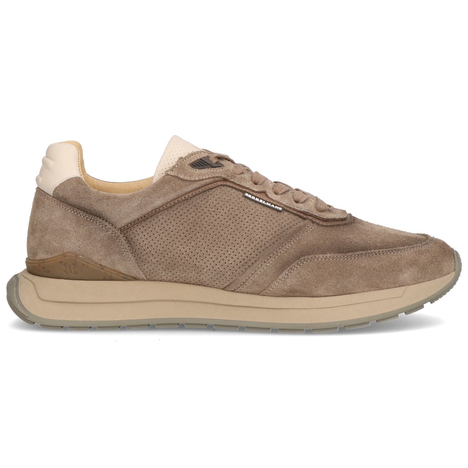 Berkelmans Hondo Dodo Suede Grijs