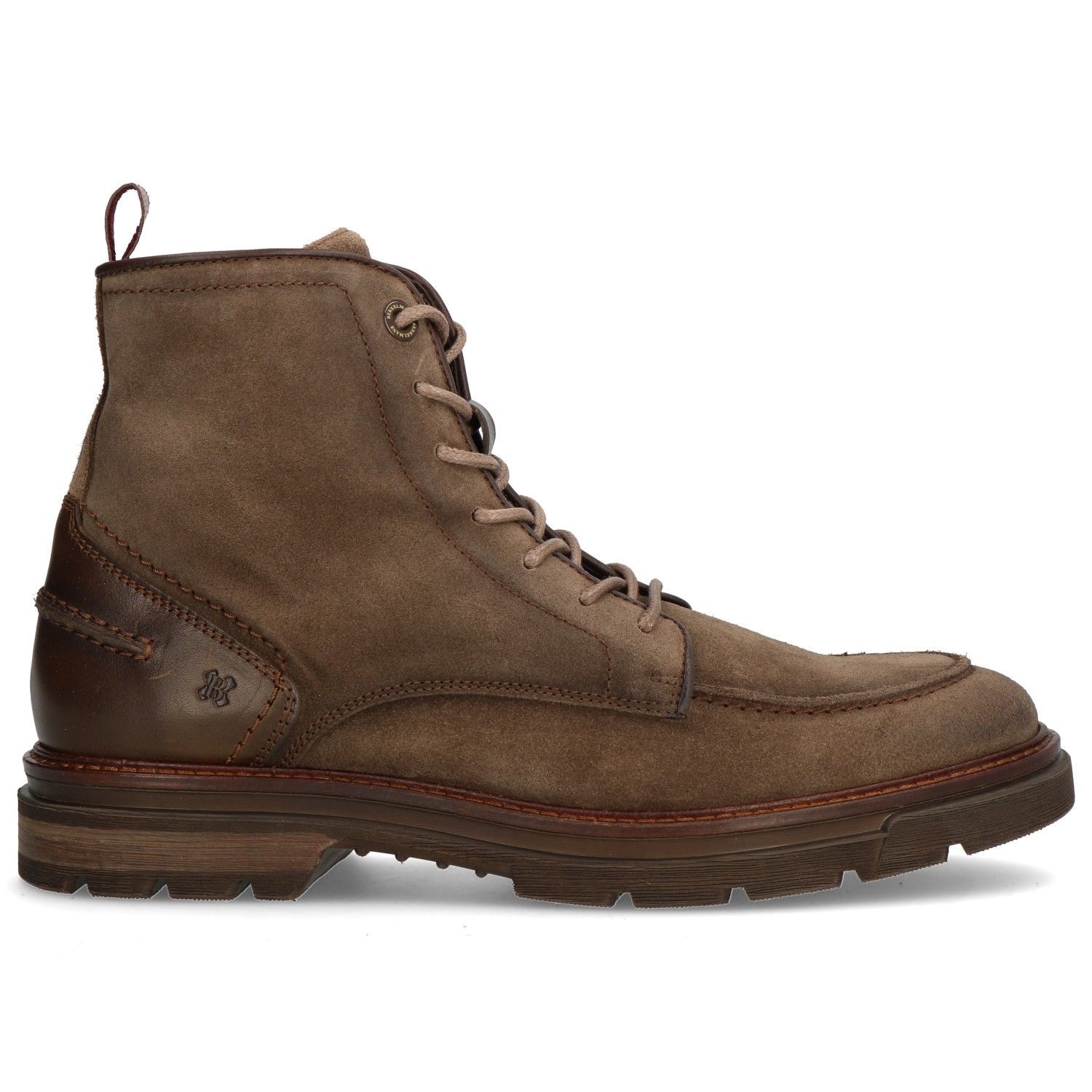 Berkelmans Riga Dougls Suede Grijs