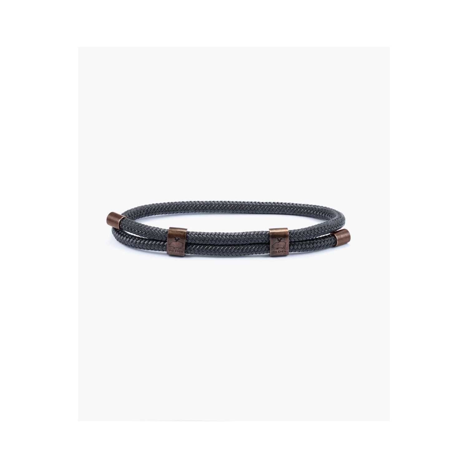 Pig & hen little lewis dbl slate gray | bronze