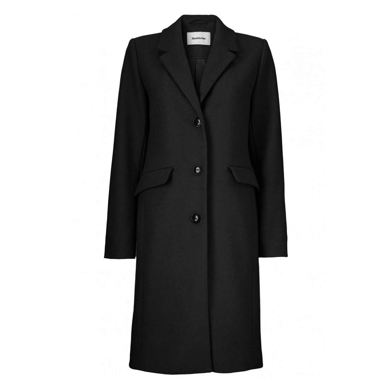 Modstrom pamela coat black