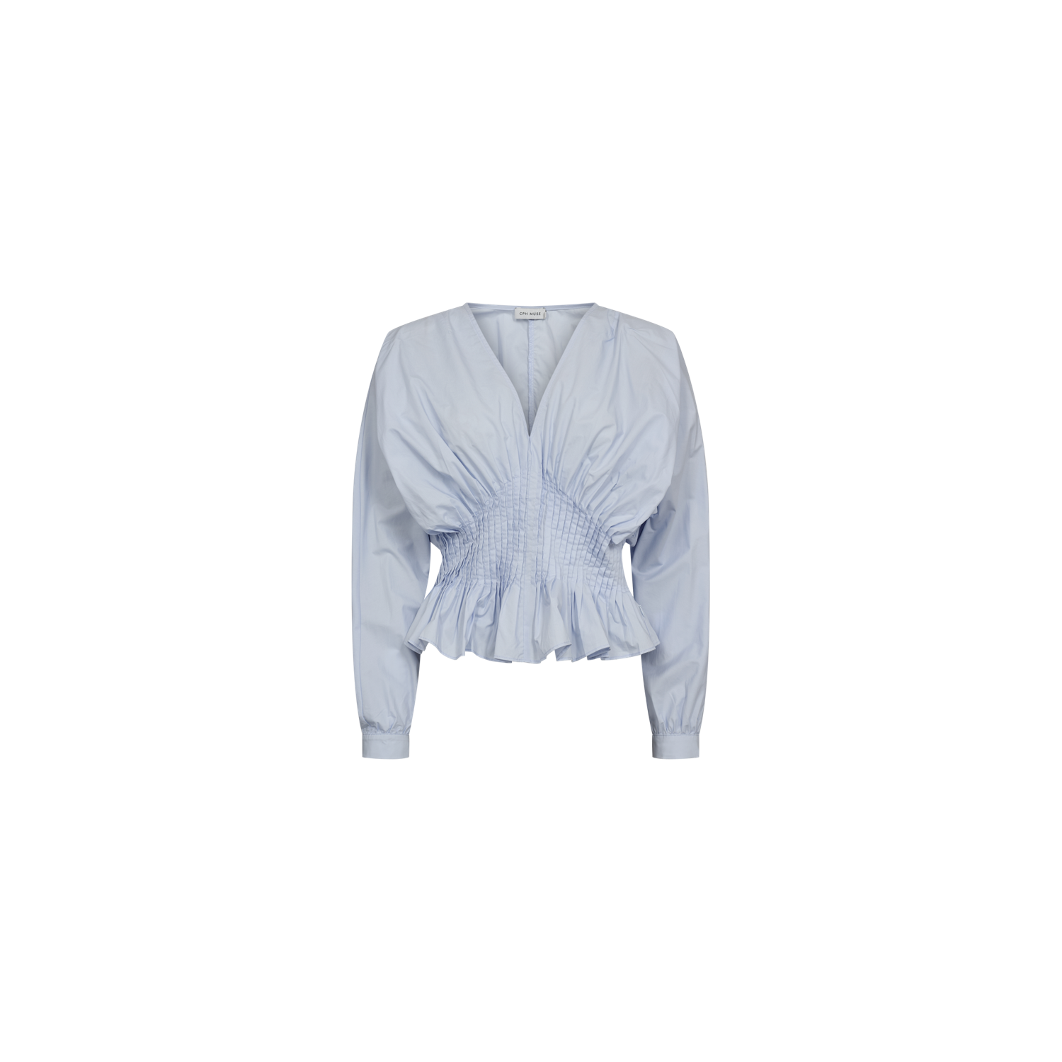 Copenhagen Muse cmpoplin blouse jacquard heather