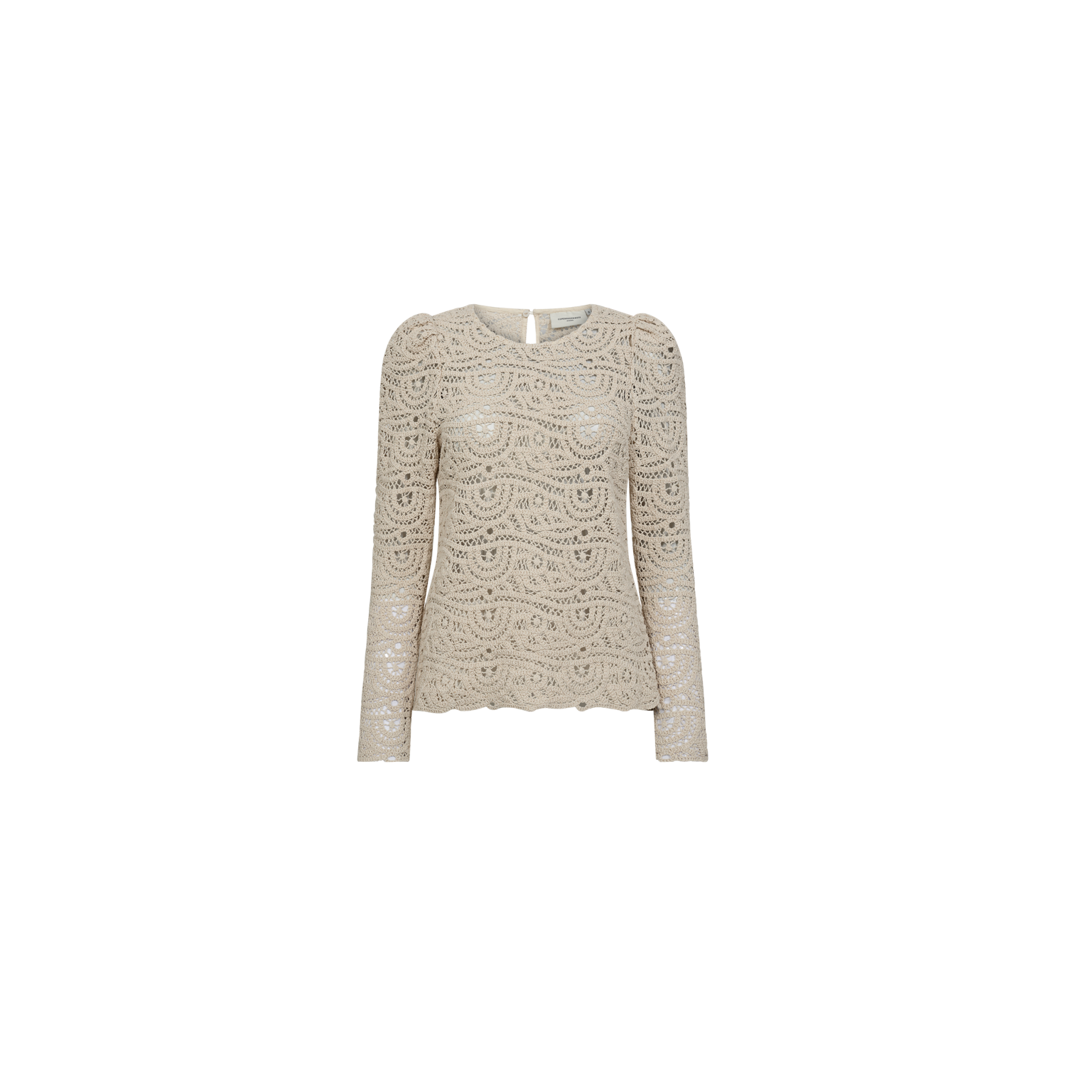 Copenhage Muse cmkarla blouse withe lace jet strea