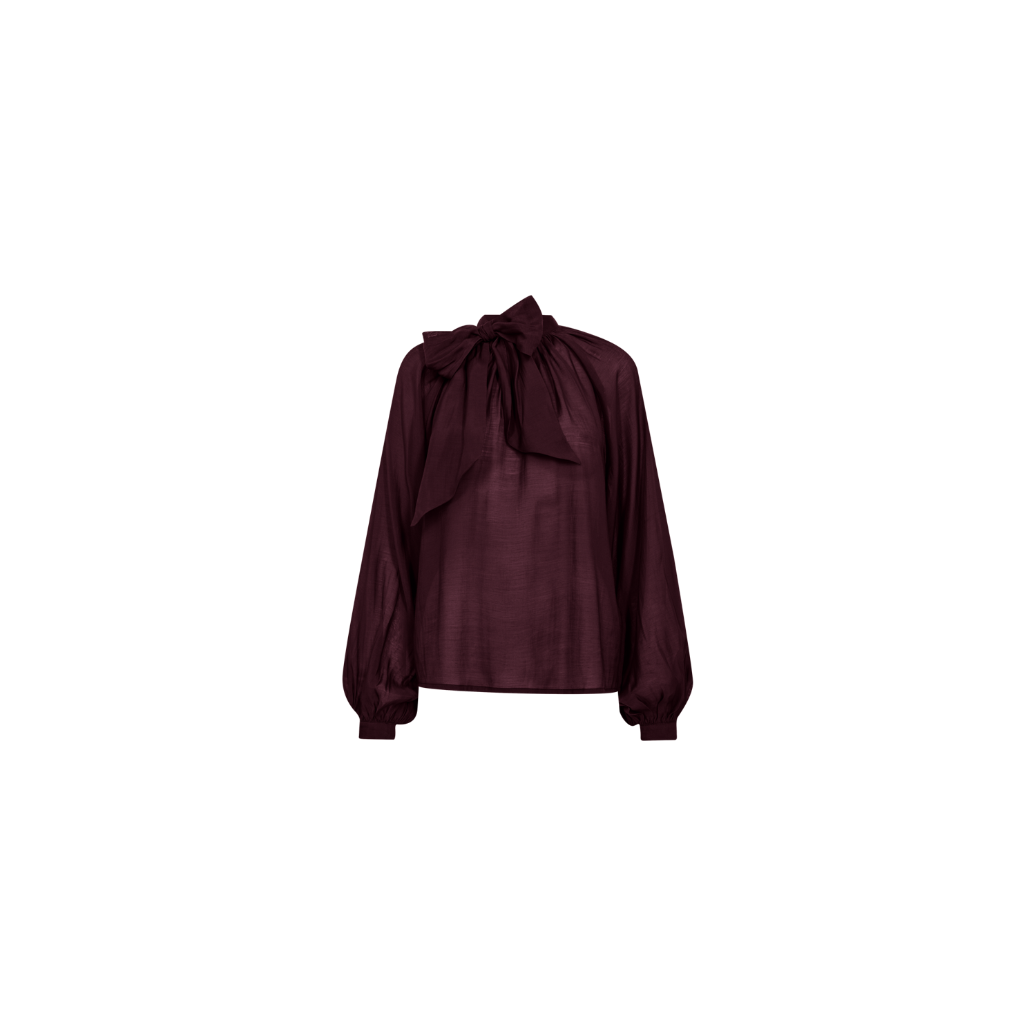 Copenhagen Muse cmtilly blouse bow windsor wine