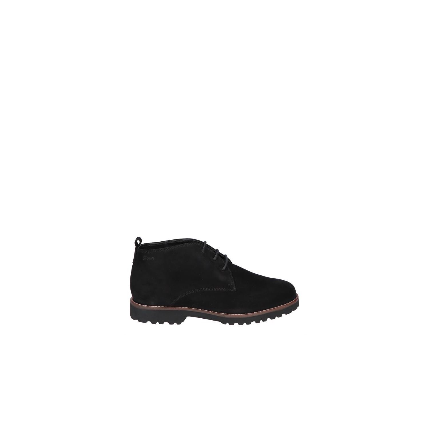 Sioux Meredith-702-H Zwart Lamssuede
