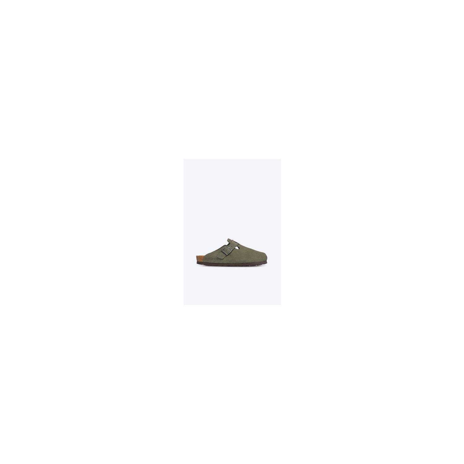 Rohde 6071-61 Voetbed muil Suede Olive