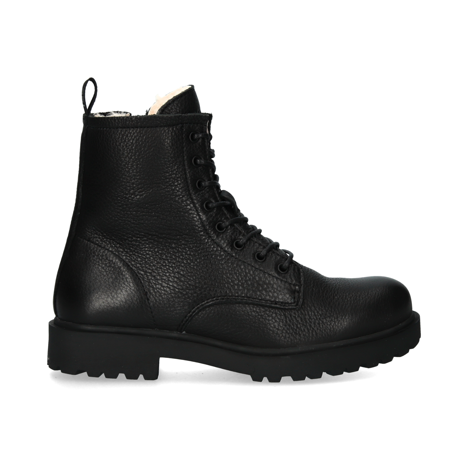 Blackstone WL02 Boots Kajsa Black Leather Fur