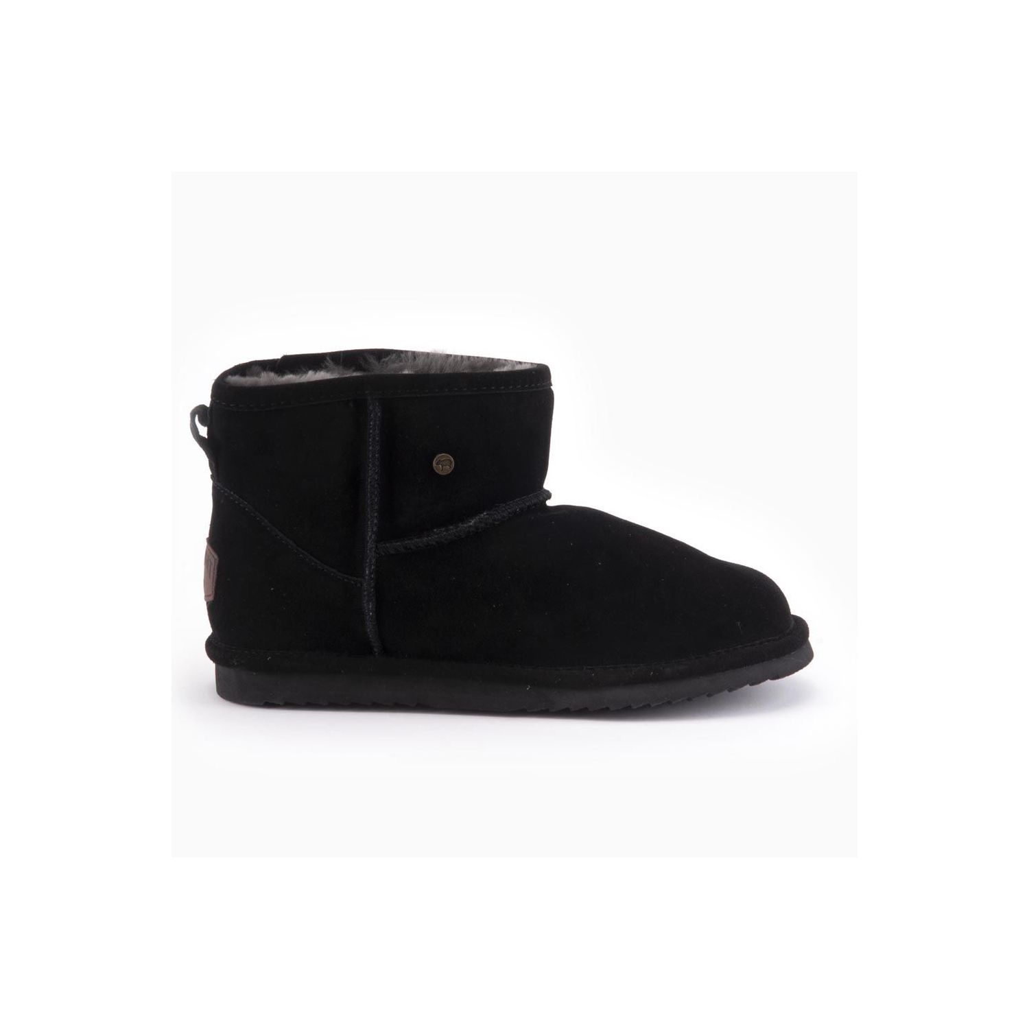 Warmbat Wallaby Suede Boot Black