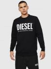Diesel s-gir-division-logo felpa sweater black