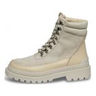 Yaya hiker boots suede with leather ancient sand