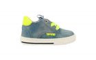 Develab Boys Firststep Mid Cut Laces Blue Suede